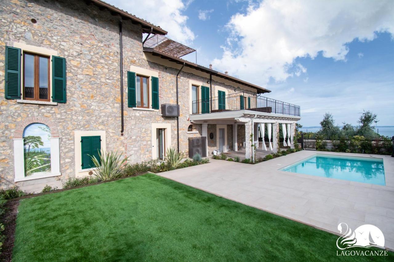 Ferienwohnung Luxus Gardoncino Manerba del Garda Exterior foto